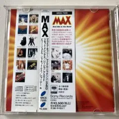 帯付き　MAX Best Hits In The World