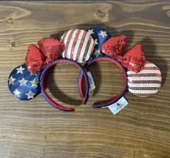 ディズニー アメリカン　カチューシャ