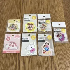 クレヨンしんちゃん ステッカー ミラーステッカー ストラップ セットです