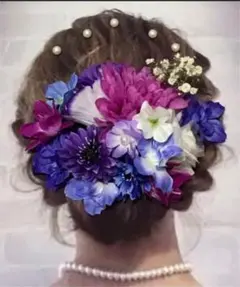 1点のみヘッドドレス 髪飾り 20本セット結婚式成人式 Ｎｏ．35