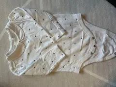 babyGAPハート模様 襟付き長袖ロンパース