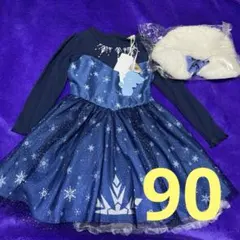 littc リトシー【90】アナと雪の女王 クリスマス　エルサ　ワンピース