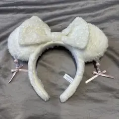 TDR ディズニー ミニー ファーカチューシャ イヤリング