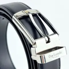 【訳あり】新品 Guy Laroche PARIS ベルト レザー ブラック 黒
