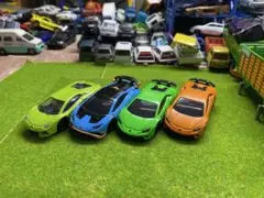 トミカ　ランボルギーニ　まとめ売り　4台セット　ミニカー　スーパーカー