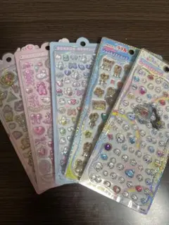 ボンボンドロップシール5枚セット