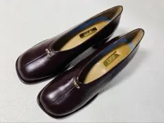 SH26◆新品◆Le Talon GRISE レザーハイバンプパンプス 23.5のサムネイル
