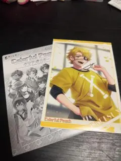 カラフルピーチ　たっつん　クリアポスター