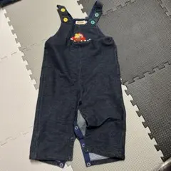 オールシーズン★中古品　70〜80cmのフリーサイズ ミキハウス ロンパース