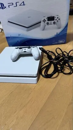 PS4本体 ホワイト コントローラー付き