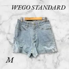 ウィゴー　ショートパンツ　デニム　フロントファスナー　ストレッチ素材　ポケット