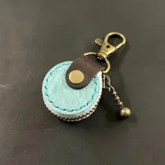 レザークラフト コインケース ハンドメイド