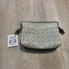 LOEWE フラメンコ ジャガード アナグラム　ショルダーバッグ