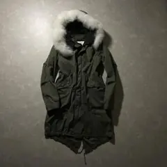 【希少】green M-65 モッズコート フォックスファー ライナー HIKE