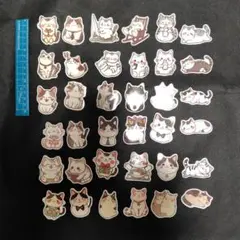 可愛い猫のステッカー まとめ売り