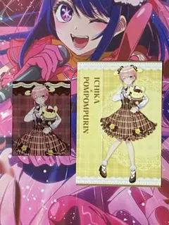 五等分の花嫁 × サンリオ　一花　TSUTAYA アクリルカード＋ポストカード