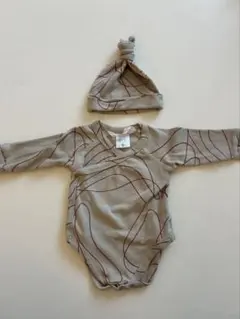 susukoshi ロンパース 帽子 セット 3-6m