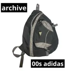 00s archive adidas ワンショルダーバッグ　ブラック