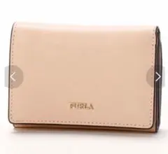 フルラ（FURLA）バビロン 三つ折財布 ベージュピンク