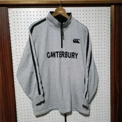 ハーフジップ スウェット