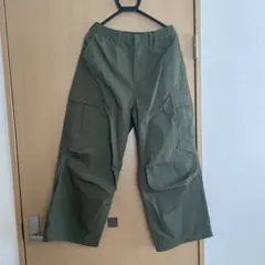 GU ワイドパンツ Sサイズ オリーブ
