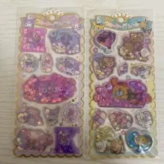 キラキラ　ウォーターインシール　サンリオ