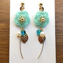 ꫛꫀꪝ ✾No.247✾ 梅結びのピアス