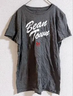 アンダーアーマー Tシャツ クルーネック 半袖 プリント M 濃灰