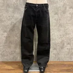 送料無料 LEVI'S リーバイス 501 ブラックデニムパンツ 36×30