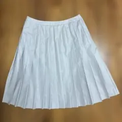ペイトンプレイス　プリーツスカート　シルバー　グレー　Mサイズのサムネイル
