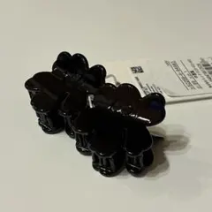 Marimekko マリメッコ ウニッコ ヘアクリップ スモール ブラックのサムネイル