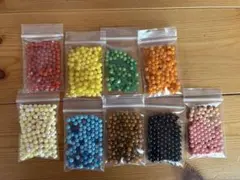 アクアビーズ9色