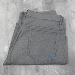 D99 良品 BURBERRY BLACK LABEL パンツ 千鳥格子 73のサムネイル