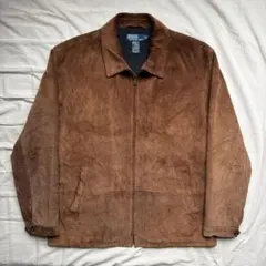 【90s】Ralph Lauren スウェード スポーツジャケット ハーフコートのサムネイル