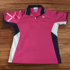 【超美品】YONEX ポロシャツ Lサイズ ピンク　レディース バドミントン