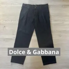 g*m様 Dolce & Gabbana メンズ ブラックジーンズ 44 - メルカリ