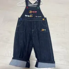 Miki House デニムロンパース 90cm