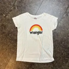 Wrangler ラングラー レインボーロゴ Tシャツ ホワイトのサムネイル