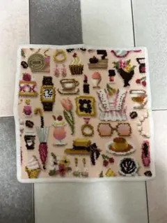 フェイラー×紀伊國屋神戸さんちか店限定 コラボハンカチ 縁取りブルー