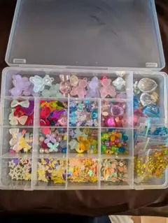 ビーズ・スパンコール・色々パーツセット