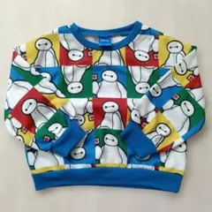 ♡新品♡ベイマックス トレーナー 総柄 派手 ディズニーランド シー カラフル
