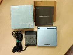 箱付　ゲームボーイアドバンスSP パールブルー(中古品)