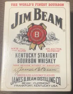 Jim Beam パブミラー バーボン ウイスキー 看板 ジムビーム 倉庫保管品