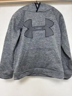 UNDER ARMOUR グレー パーカー フード付き