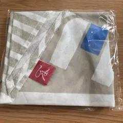 カルディ福袋、手ぬいエコバッグ（牛）ベージュ