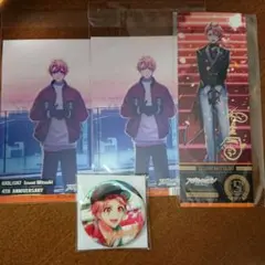 アイナナ 和泉三月 フェスチケ 缶バッジBW アニメイトフェア特典C&U