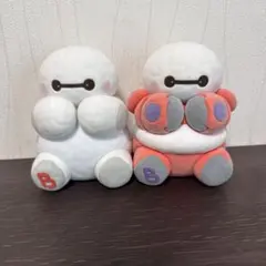 ベイマックス フロッキーフィギュア2体セット