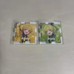 ぷりっつ あっきぃ アンプタックカラーズ パズルアクリルキーホルダー すとふぇす