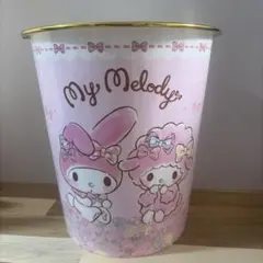 マイメロディ サンリオ インテリア ごみ箱 ルームボックス 1997年