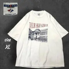 【レア】 00s USA製 TAYLOR HIGH SCHOOL Tシャツ XL